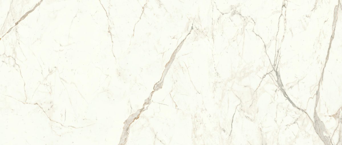 Керамогранит Atlas Concorde Italy Marvel Shine Marvel Calacatta Prestigio 120x278 Lappato Белый