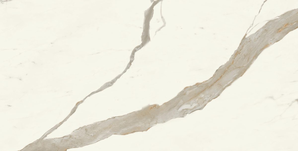 Керамогранит Atlas Concorde Italy Marvel X Marvel Calacatta Sublime Lapp 75x150 Белый, фото 3