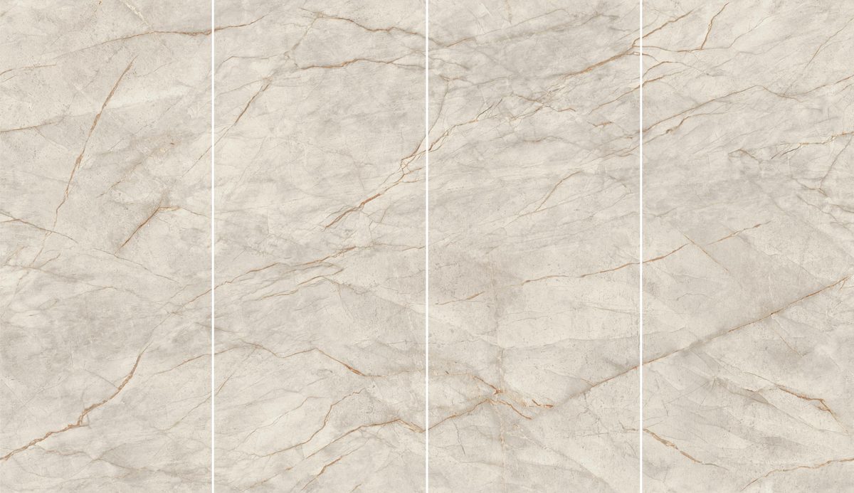 Керамогранит Atlas Concorde Italy Marvel Diva White Everest Silk Kit Endless 6mm 120x278 Белый