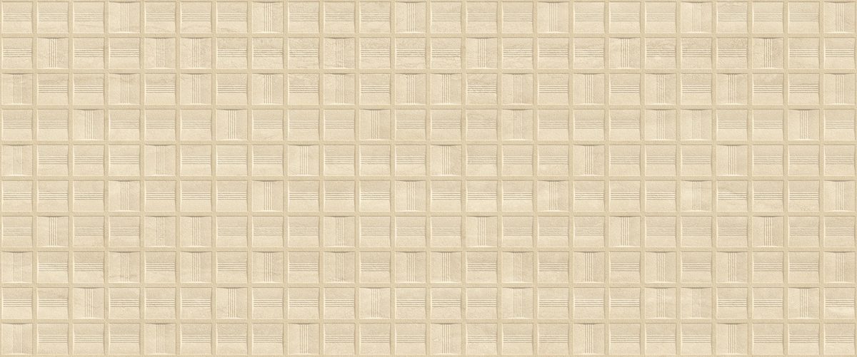 Керамическая плитка Atlas Concorde Italy MARVEL T Marvel T 3D Qube Navona Sand matt 50x120 Бежевый, фото 5