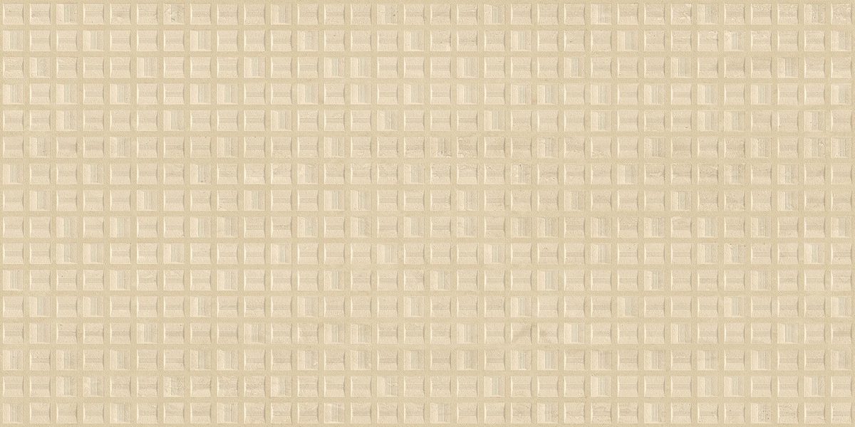 Керамическая плитка Atlas Concorde Italy MARVEL T Marvel T 3D Mini Qube Navona Sand matt 40x80 Бежевый, фото 6