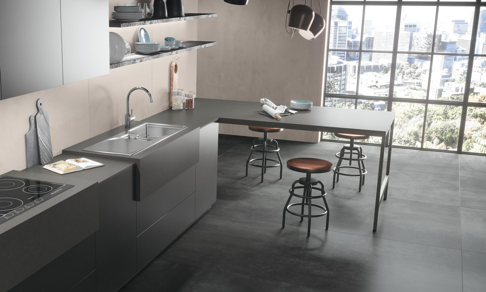 Керамогранит Atlas Concorde Italy Boost Pearl KLZZ 120x278 Серый, фото 4