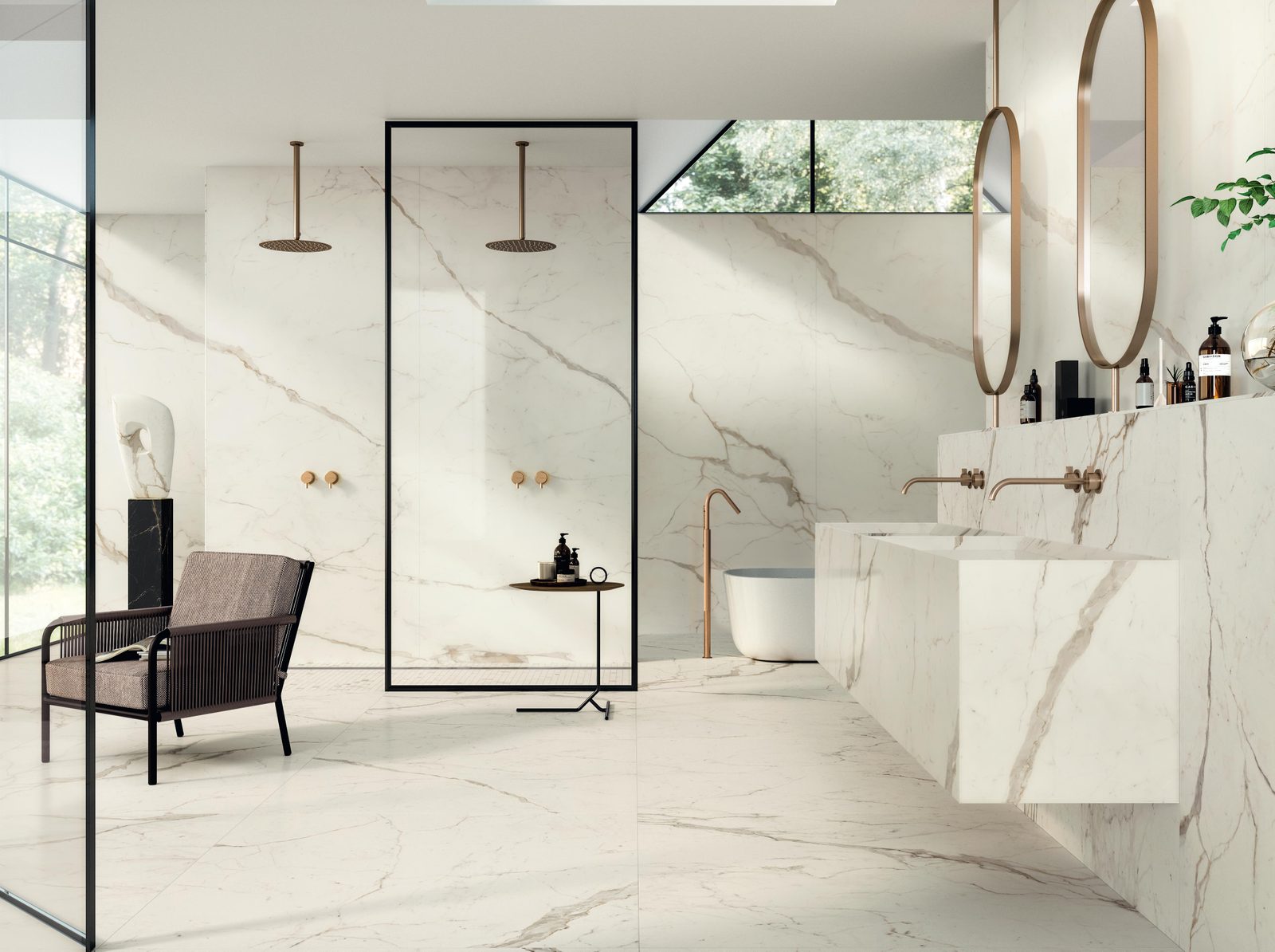 Calacatta Prestigio Matt. 120x120 Atlas Concorde Italy Marvel Shine A4Q5, фото 3