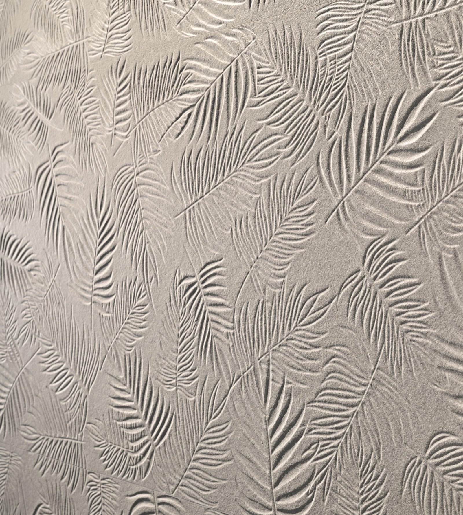 Керамическая плитка Atlas Concorde Italy 3D Wall Carve Leaf Ivory 40x80 ZZ Бежевый, фото 3
