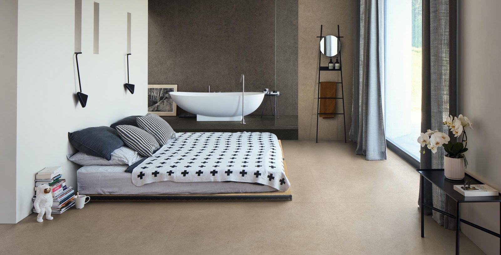 Керамогранит Atlas Concorde Italy Boost Stone Cream 120x120 Бежевый, фото 3