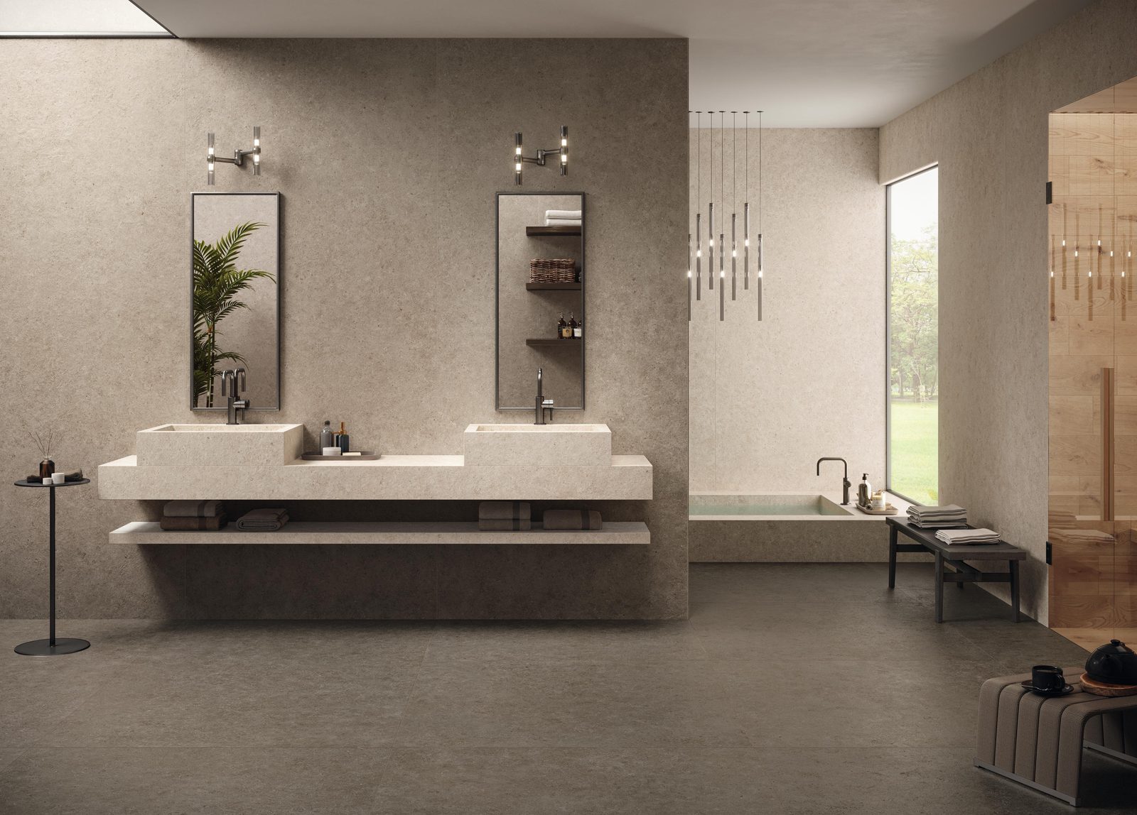 Керамогранит Atlas Concorde Italy Boost Stone Ivory 120x278 Бежевый, фото 4