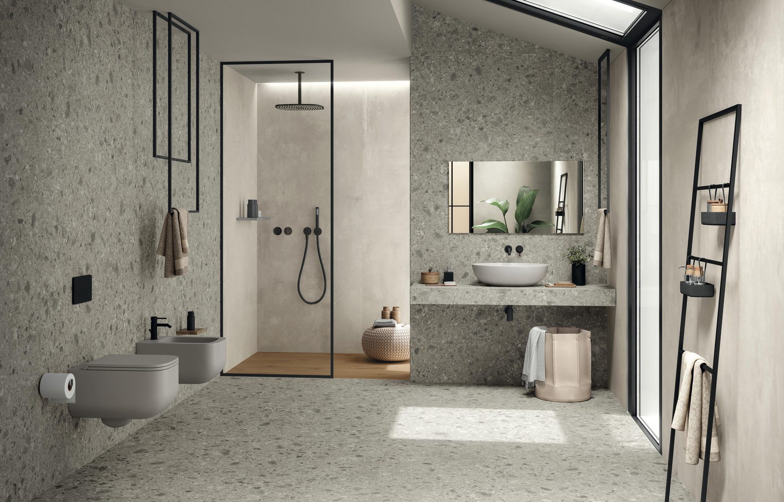 Керамогранит Atlas Concorde Italy Boost Mix Pearl 120x120 Серый, фото 4