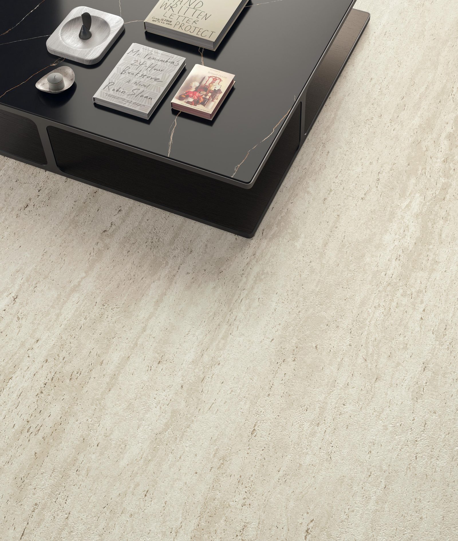 Керамогранит Atlas Concorde Italy Marvel Travertine Marvel White Vein 120x240 Белый, фото 4