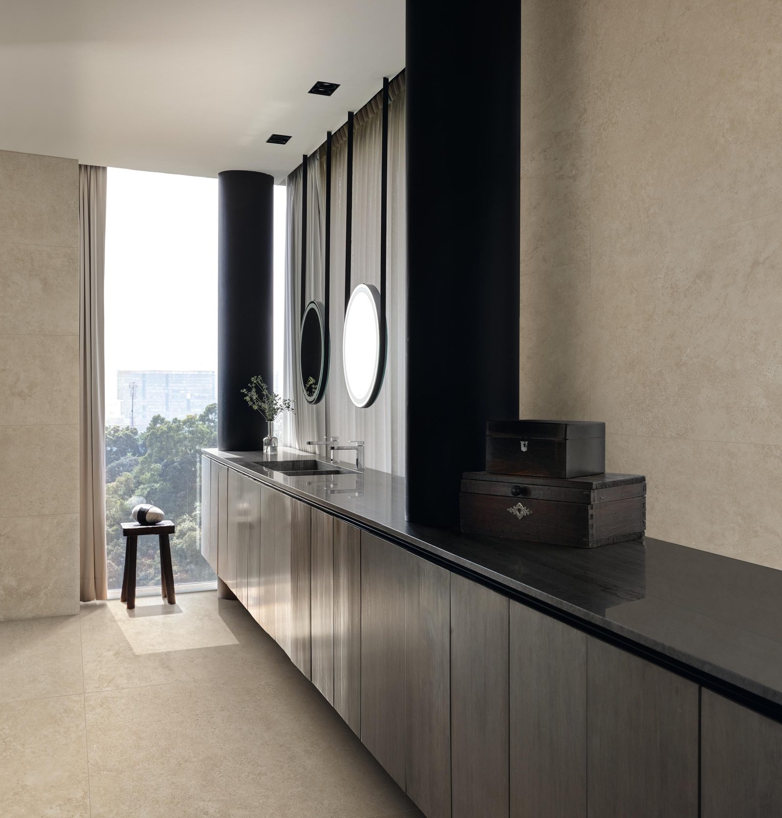 Керамогранит Atlas Concorde Italy Marvel Travertine Marvel Sand Cross 60x120 Бежевый, фото 3