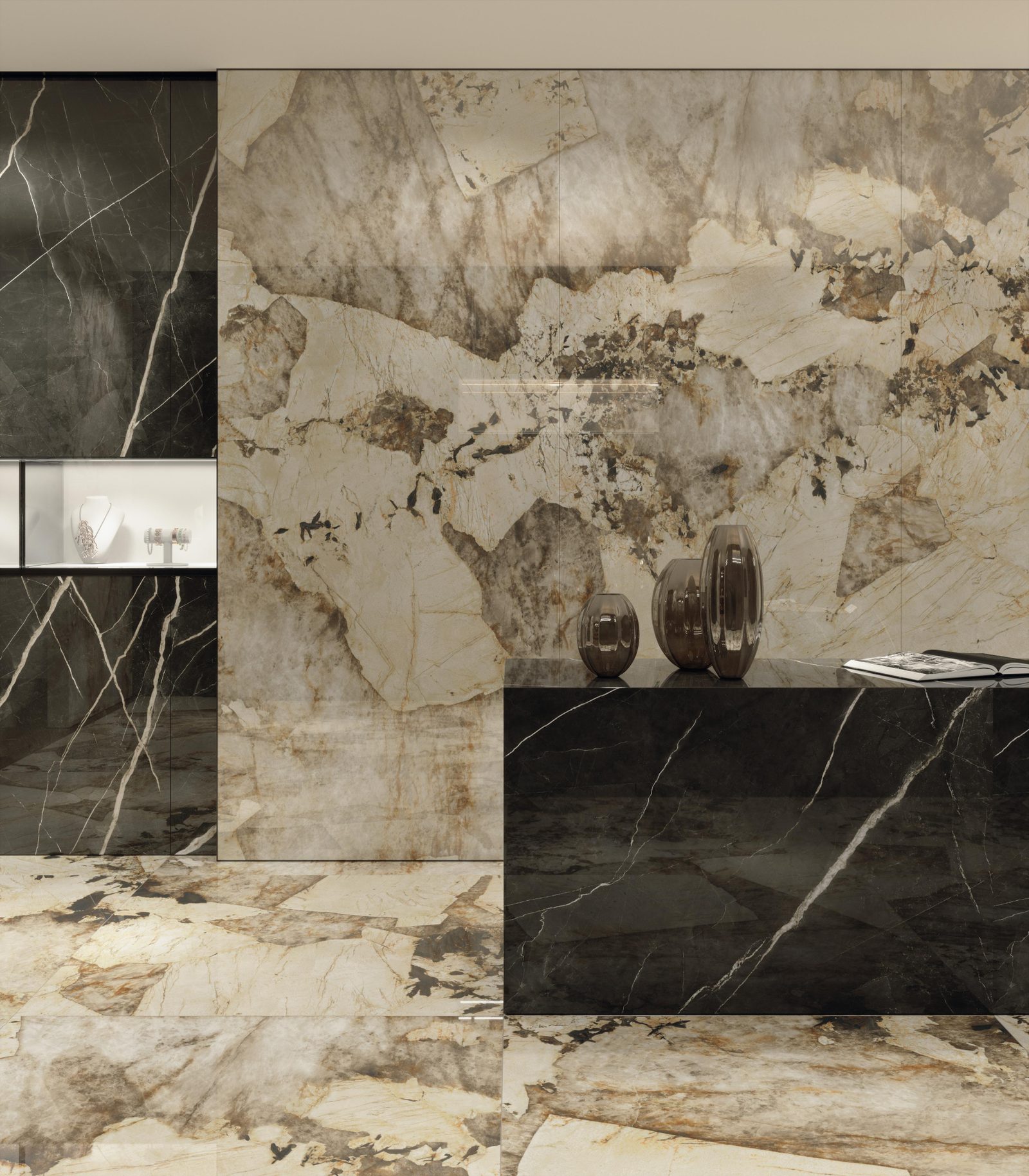 Керамогранит Atlas Concorde Italy Marvel Gala Marvel Desert Soul Lapp 120x120 Комбинированный, фото 3