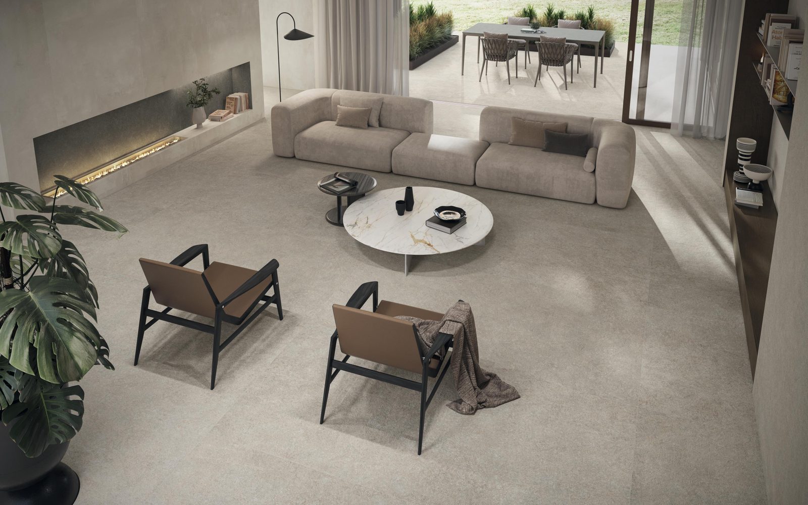 Керамогранит Atlas Concorde Italy Boost Mineral Boost Mineral Pearl Elegant 120x240 Серый, фото 4