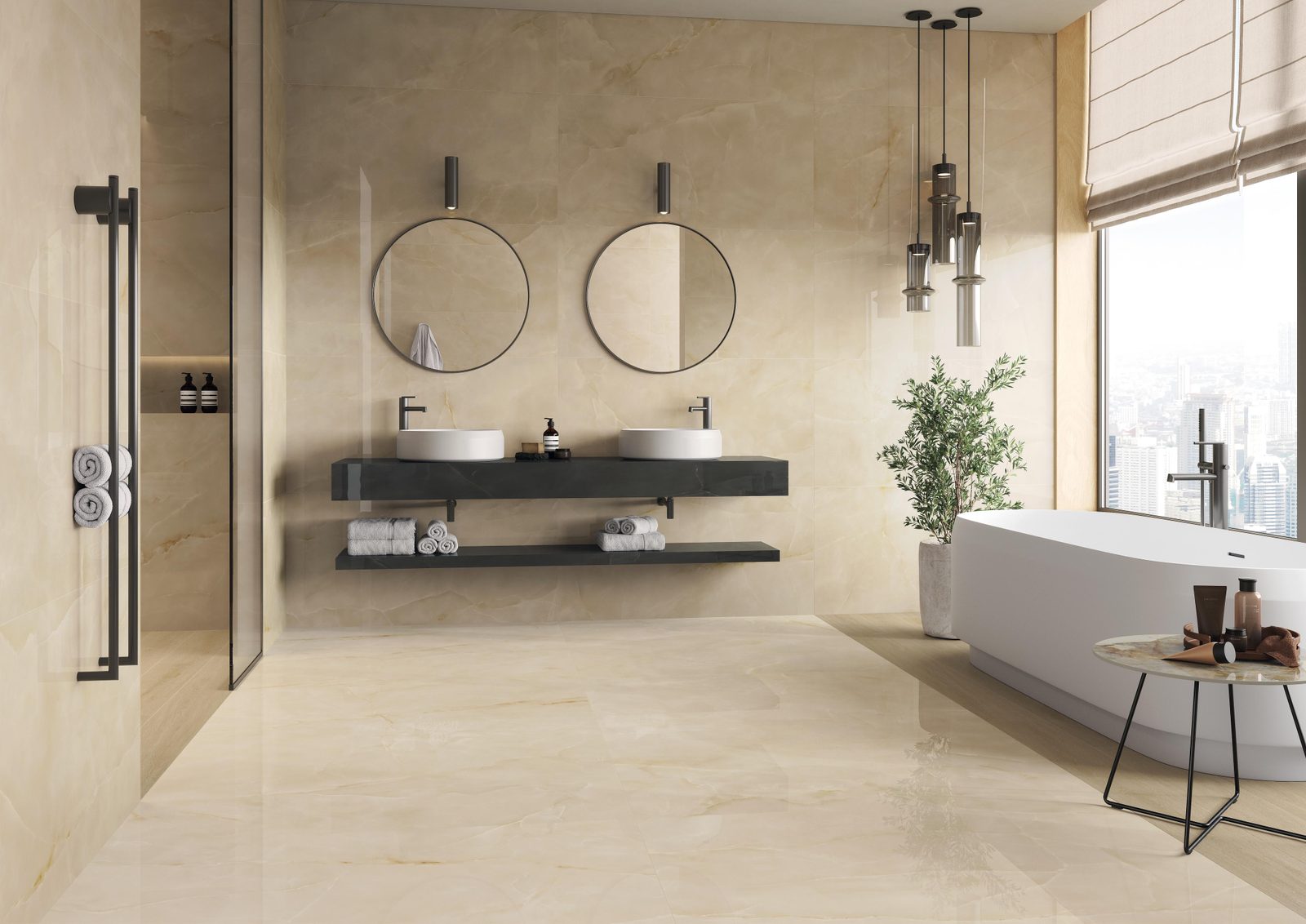 Керамогранит Atlas Concorde Italy Marvel Onyx Alabaster Lapp. 60x120 Бежевый, фото 5