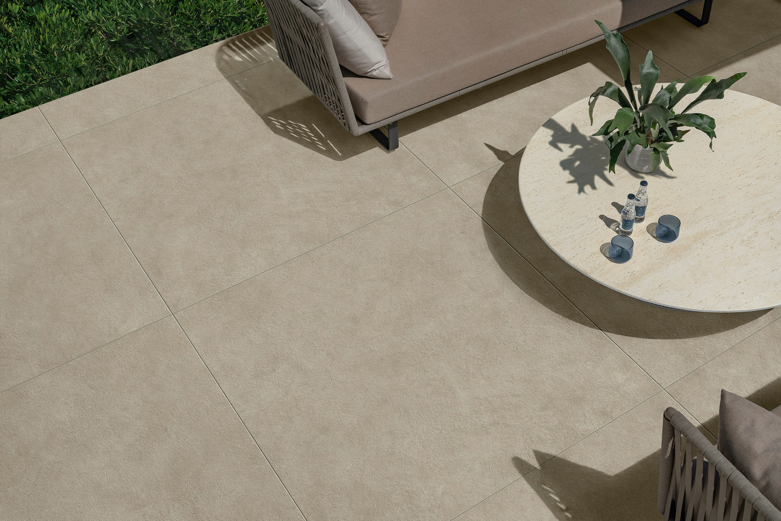 Керамогранит Atlas Concorde Italy Boost Natural Pro Cinder 20mm 120x120 Бежевый, фото 4
