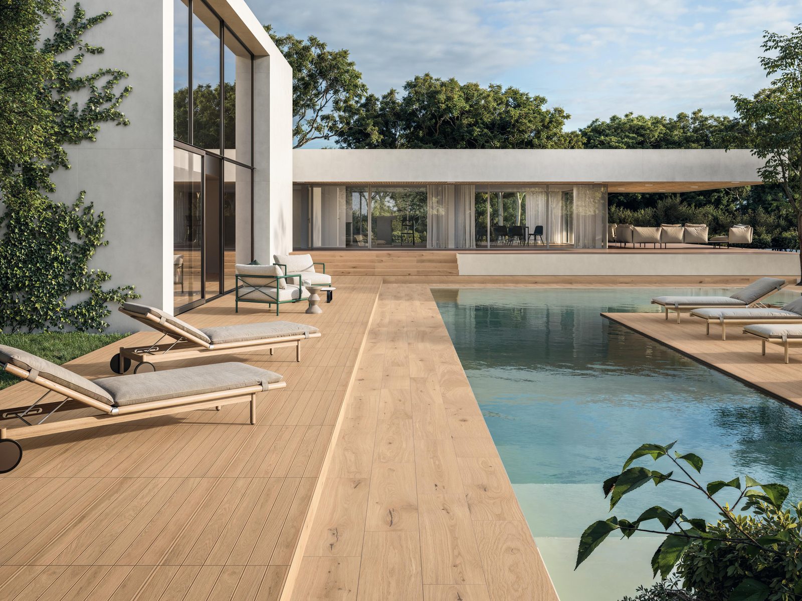 Керамогранит Atlas Concorde Italy Log Icon Oak Deck 20mm 60x120 Бежевый, фото 4