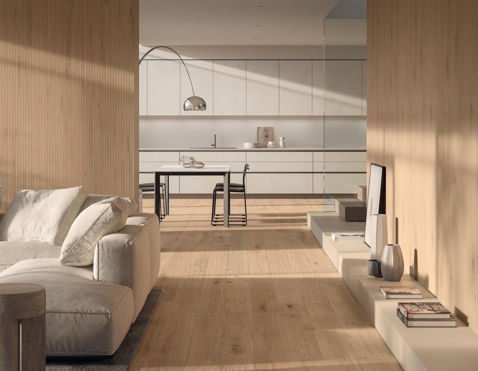 Керамогранит Atlas Concorde Italy Log Icon Oak 20x120 Бежевый, фото 4