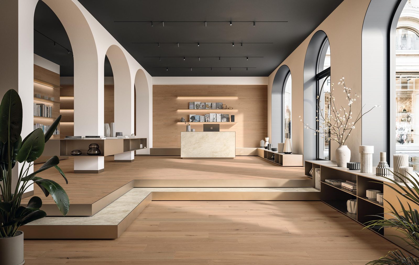 Керамогранит Atlas Concorde Italy Log Deep Oak 20x120 Бежевый, фото 2