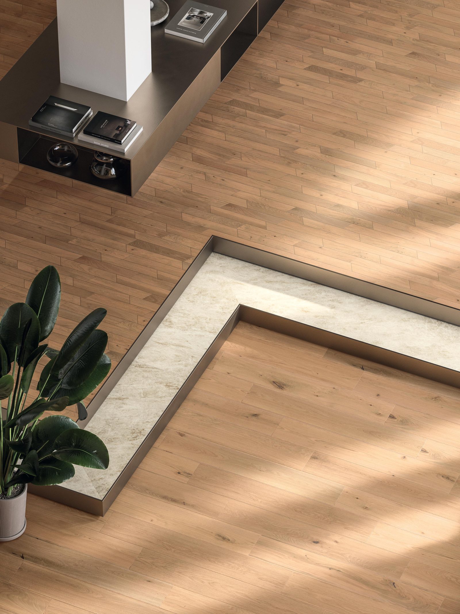 Керамогранит Atlas Concorde Italy Log Deep Oak 20x120 Бежевый, фото 4