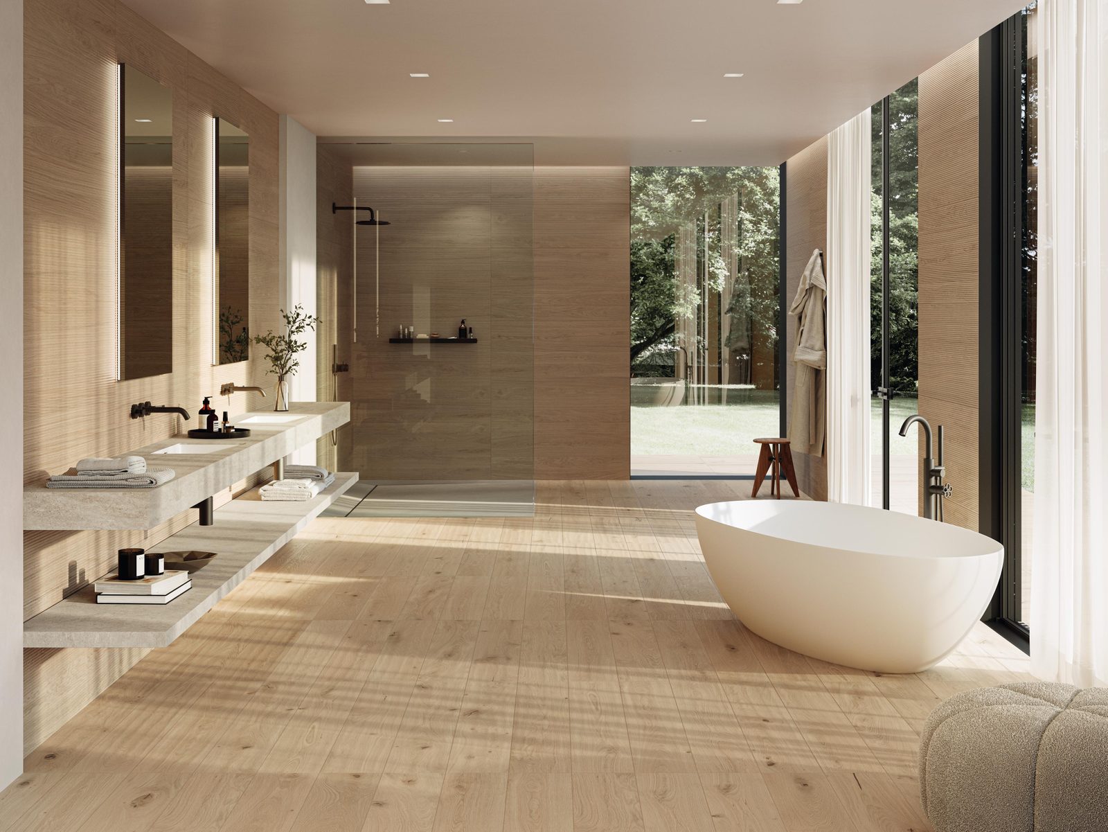 Керамогранит Atlas Concorde Italy Log Moon Oak 20x120 Бежевый, фото 2