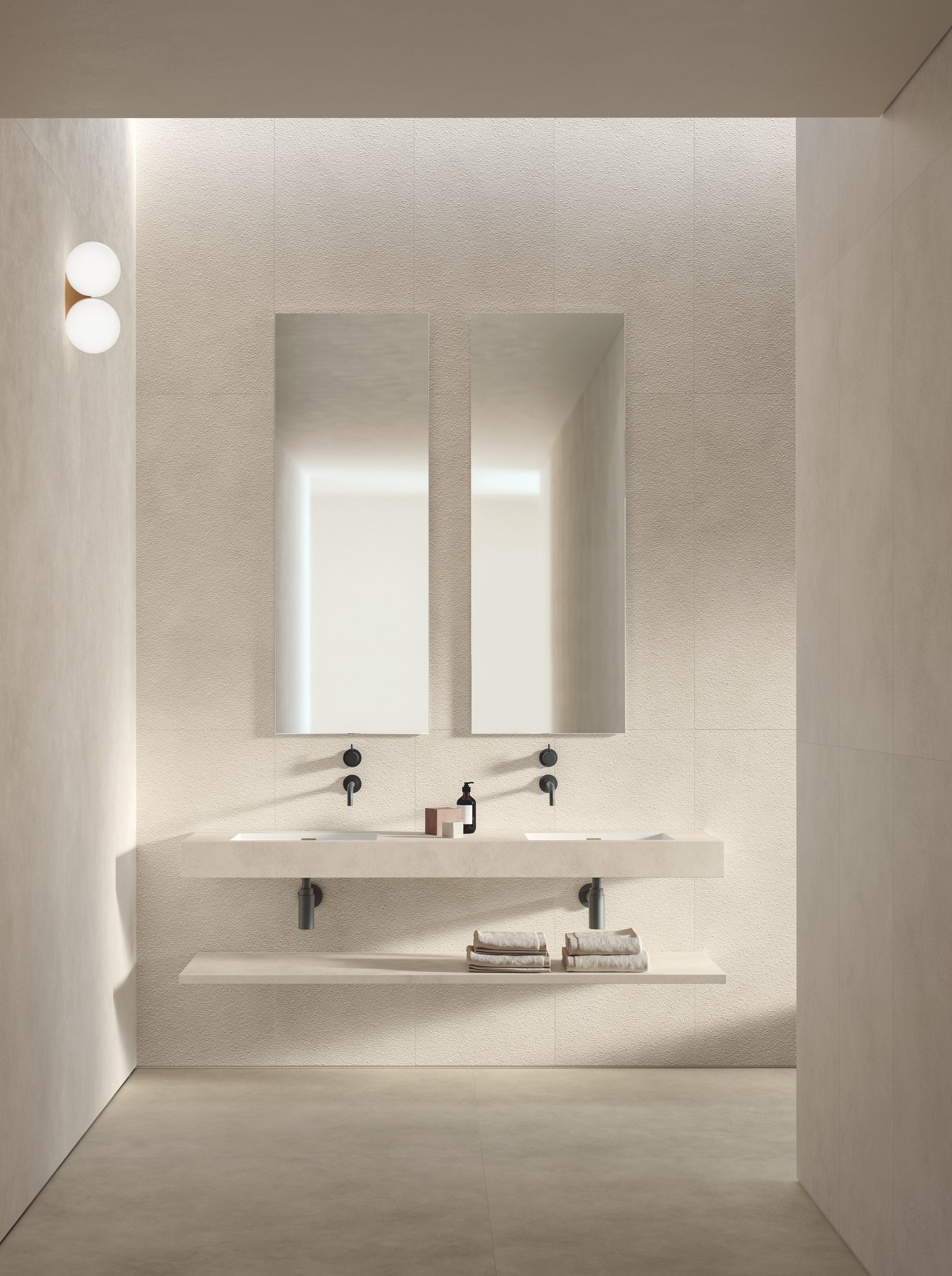 Керамическая плитка Atlas Concorde Italy Boost Expression Grain Glow 50x120 Белый, фото 5