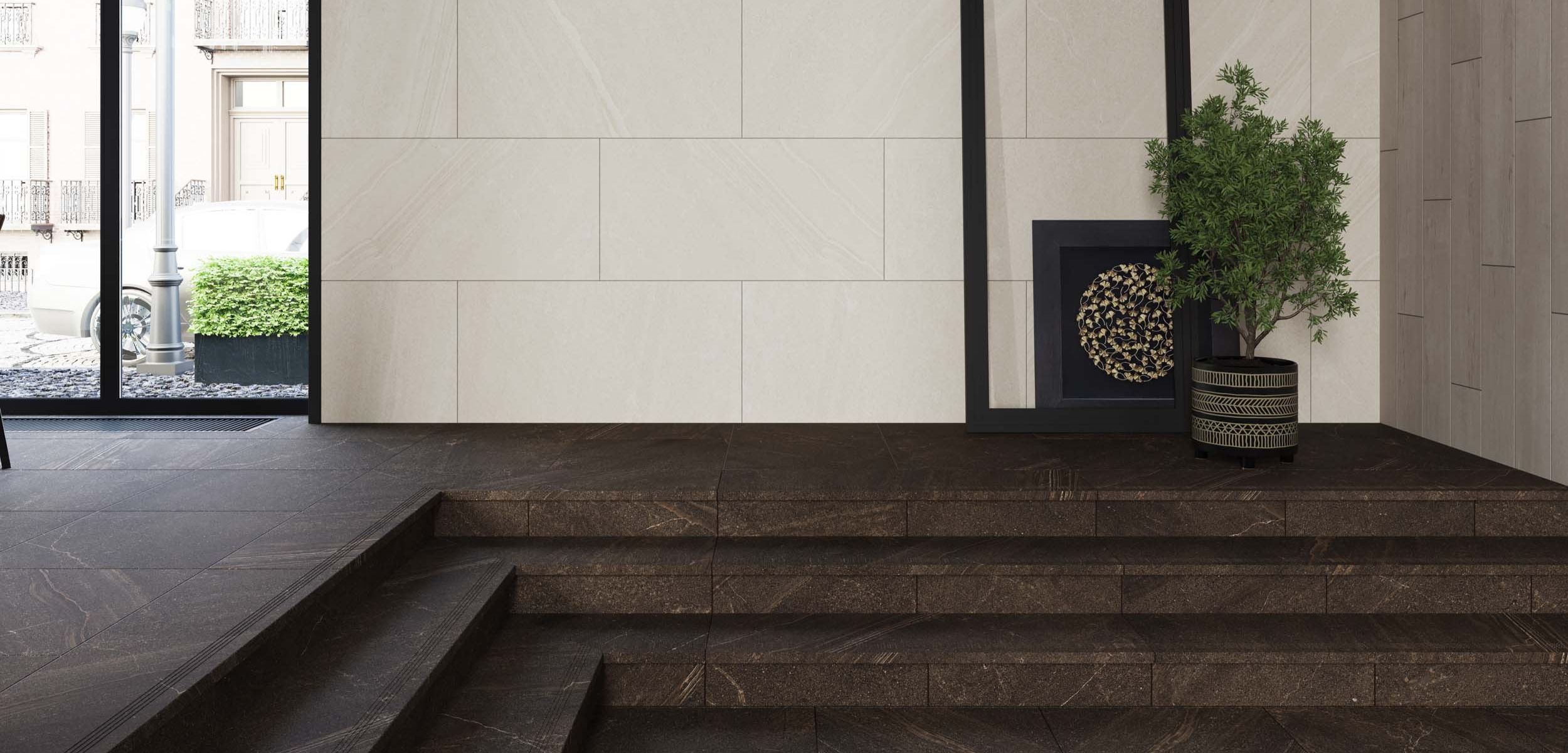 Керамогранит Estima Gabbro GB03 anthracite непол 60x120 Серый, фото 2
