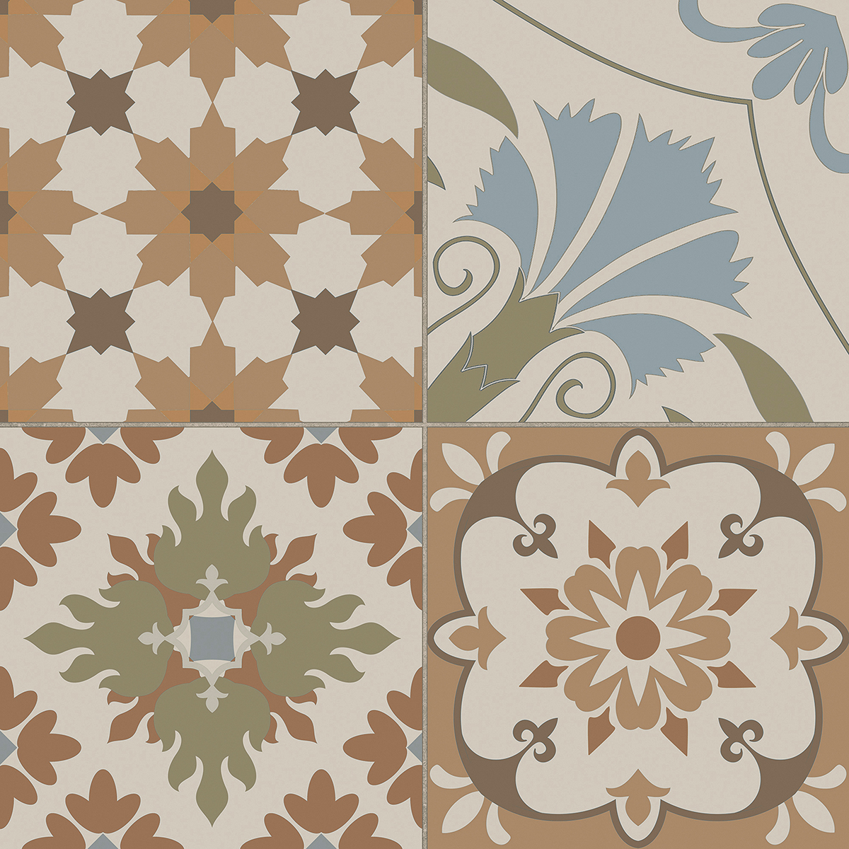 Керамогранит Estima Jam JA01 beige непол. 40.5x40.5 ZZ Бежевый