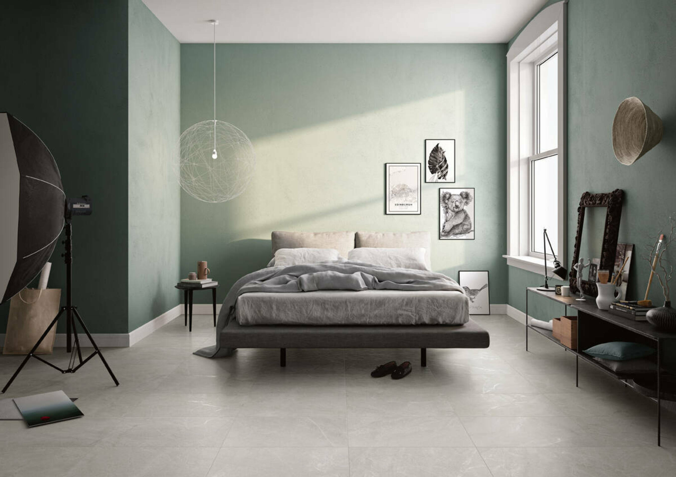 Керамогранит Imola Blue Savoy BLSV 60W RM 60x60 Белый, фото 3