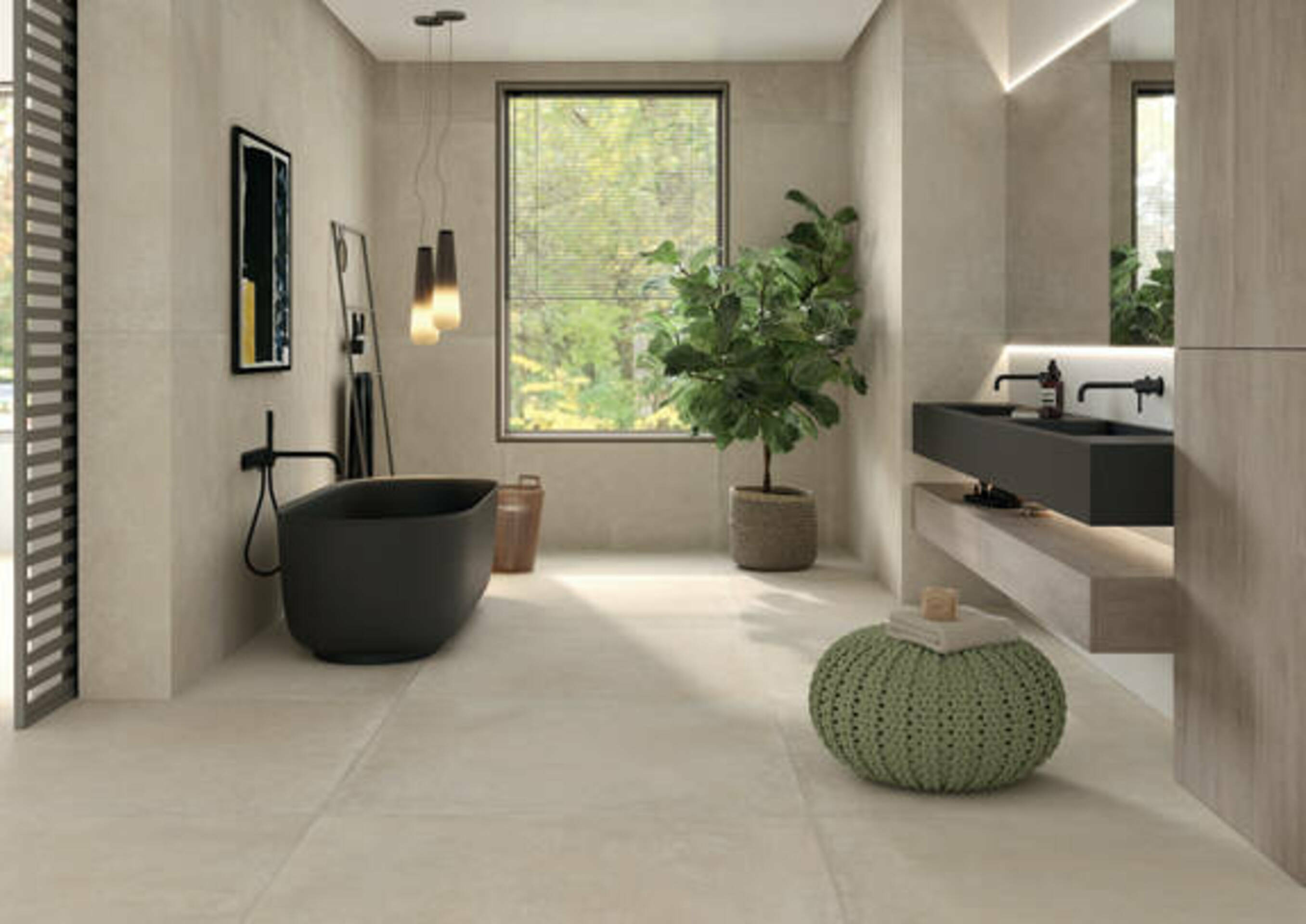 Керамогранит Imola Crew Umami CR UMA 12A RM 60x120 Бежевый, фото 2