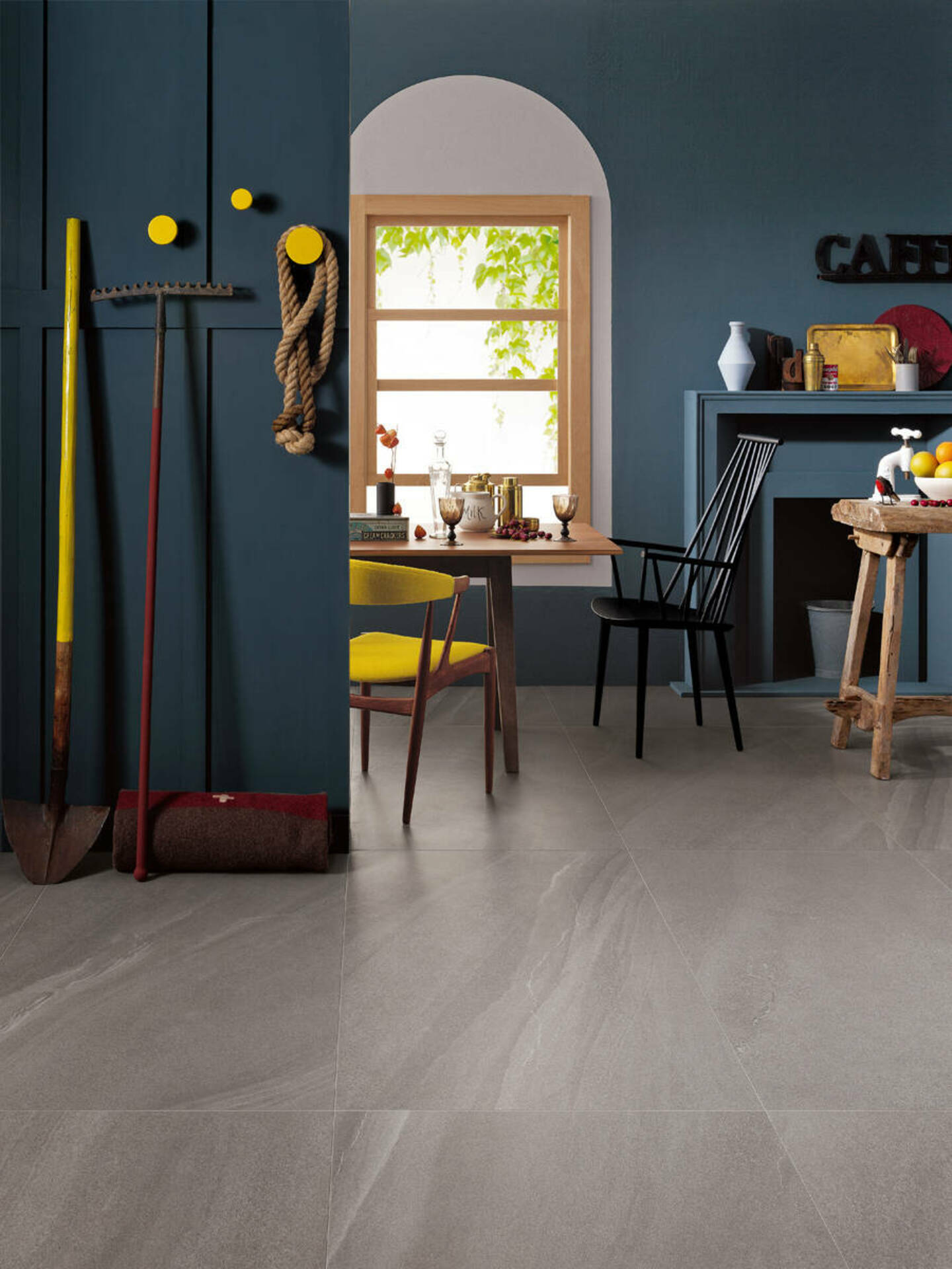 Керамогранит Imola Lime Rock LMRCK 75G RM 75x75 Серый, фото 2