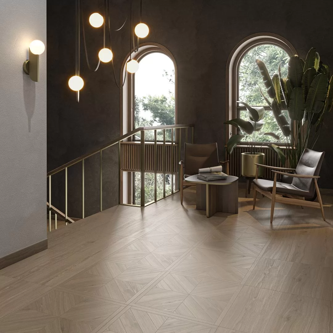 Керамогранит Kerama Marazzi Альберони декор бежевый матовый обрезной 60x60 Бежевый, фото 1
