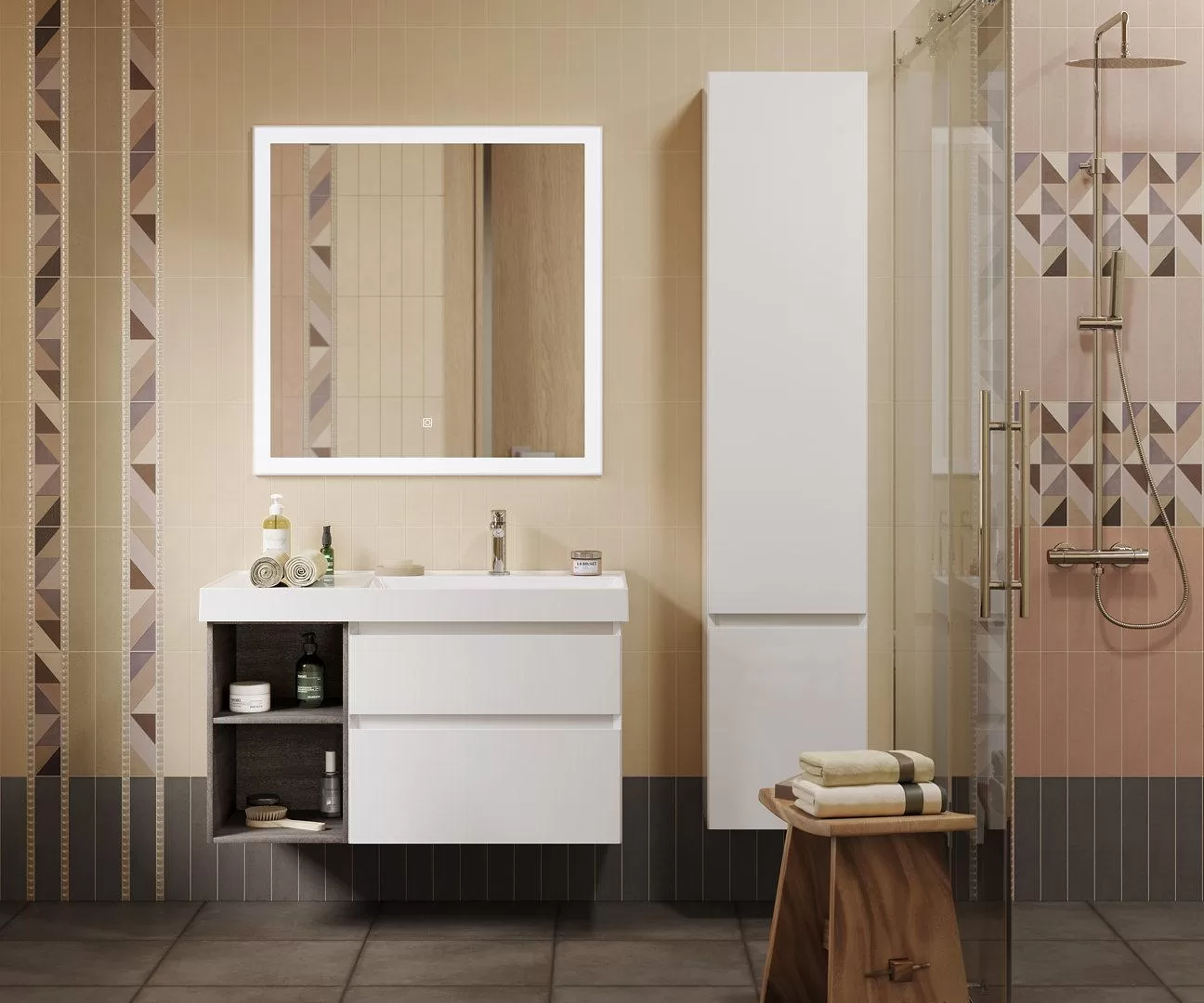 Керамическая плитка Kerama Marazzi Амстердам бежевый матовый 6х28,5 Бежевый, фото 1