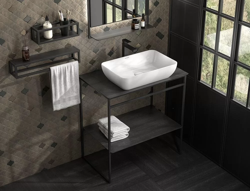 Керамическая плитка Kerama Marazzi Арабески Котто Декор Арабески котто металл 6.5x6.5 Комбинированный, фото 3