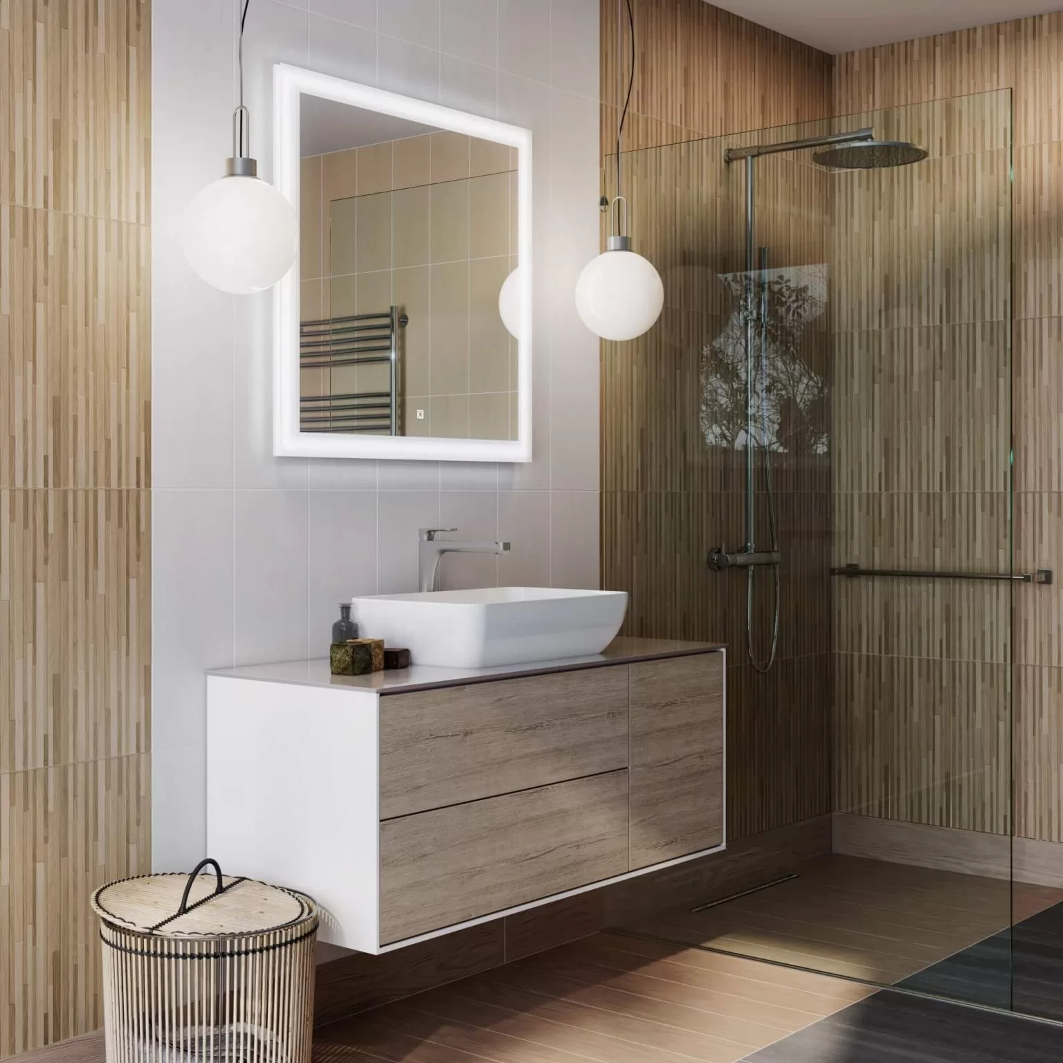 Керамическая плитка Kerama Marazzi Ауленти бежевый KL 20x50 Бежевый, фото 1