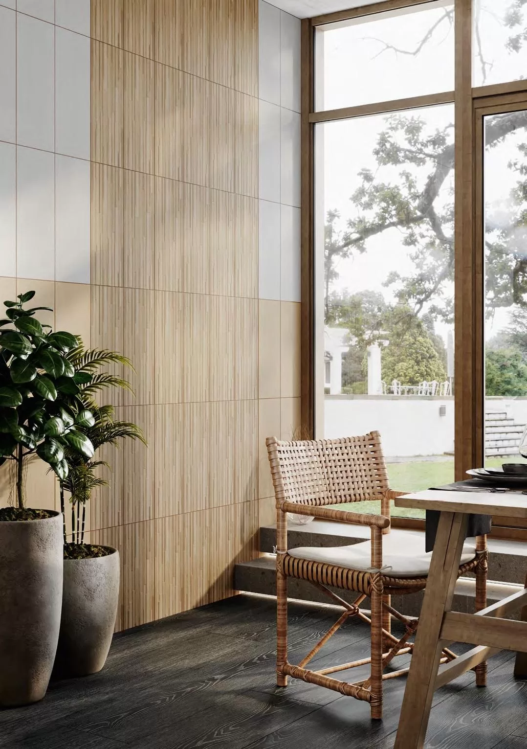 Керамическая плитка Kerama Marazzi Ауленти бежевый KL 20x50 Бежевый, фото 2