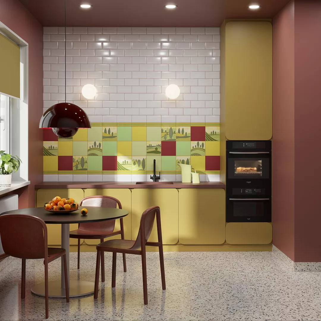 Керамическая плитка Kerama Marazzi Бардини Декор 2 20x20 Комбинированный, фото 1