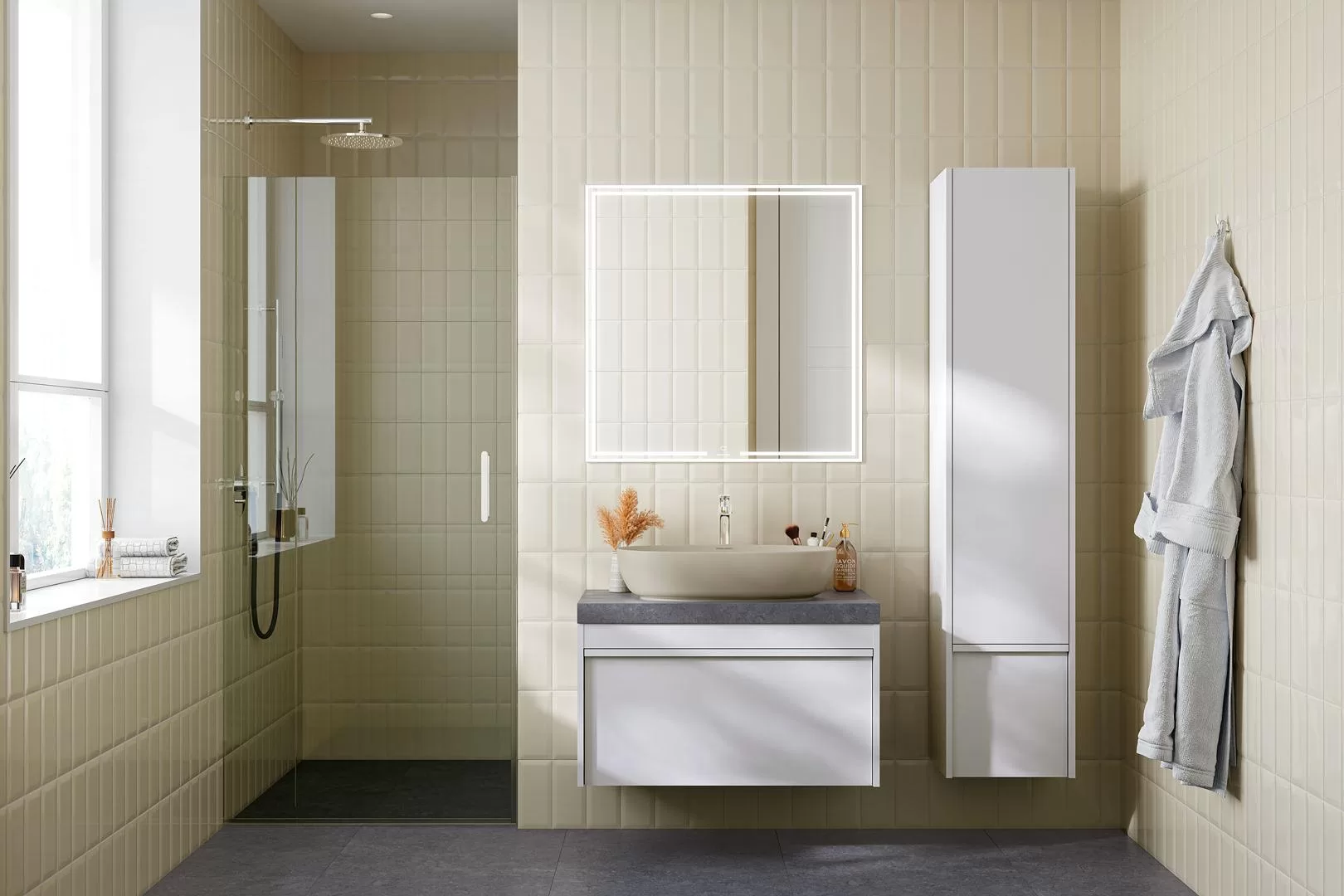 Керамическая плитка Kerama Marazzi Бланше белый грань 9.9x20 Белый, фото 2