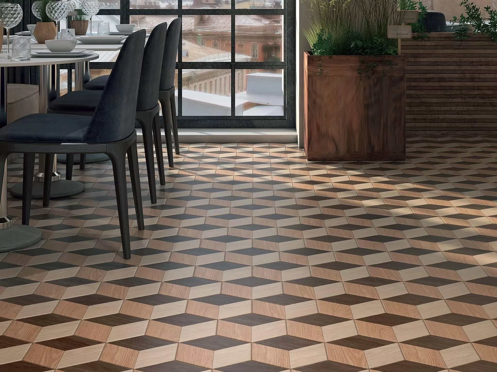 Керамогранит Kerama Marazzi Брента 20x23.1 Комбинированный, фото 1