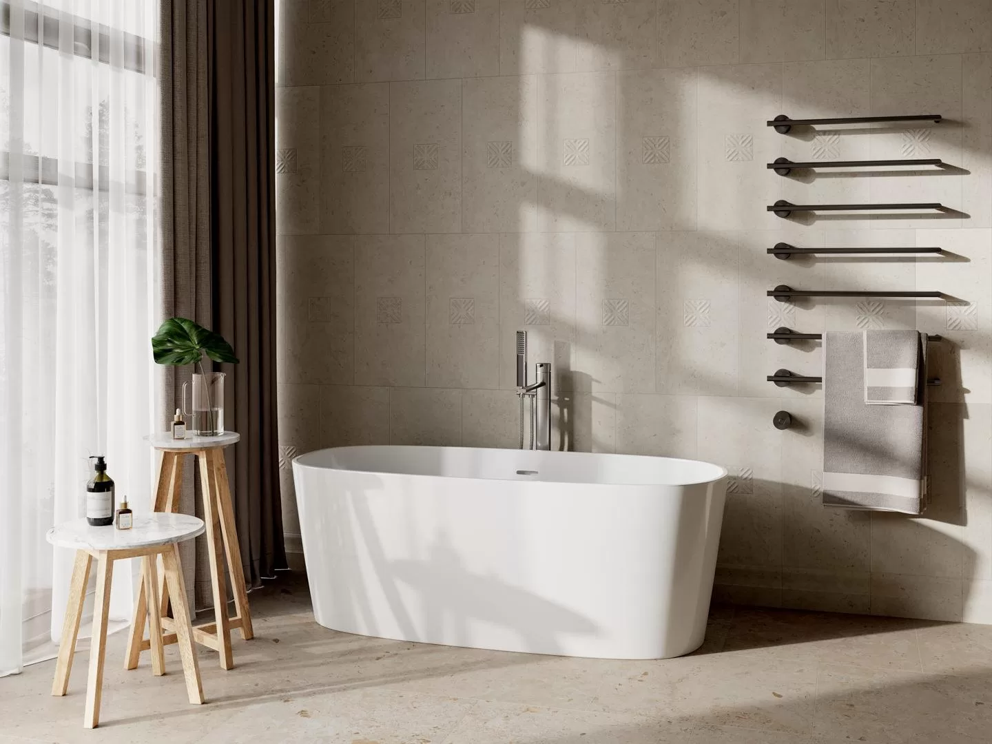 Керамическая плитка Kerama Marazzi Карму Декор матовый 6x5,2 Комбинированный, фото 1