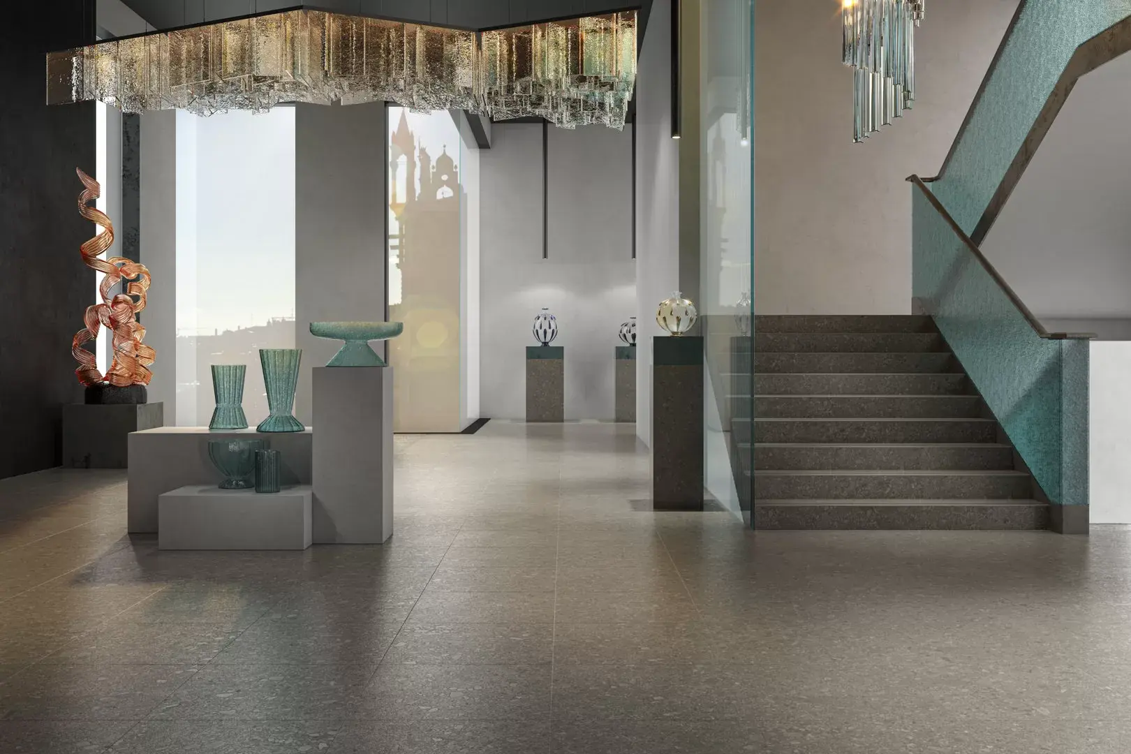 Ступени Kerama Marazzi Чеппо ди Гре Ступень антрацит матовый обрезной 30x60 Серый, фото 2