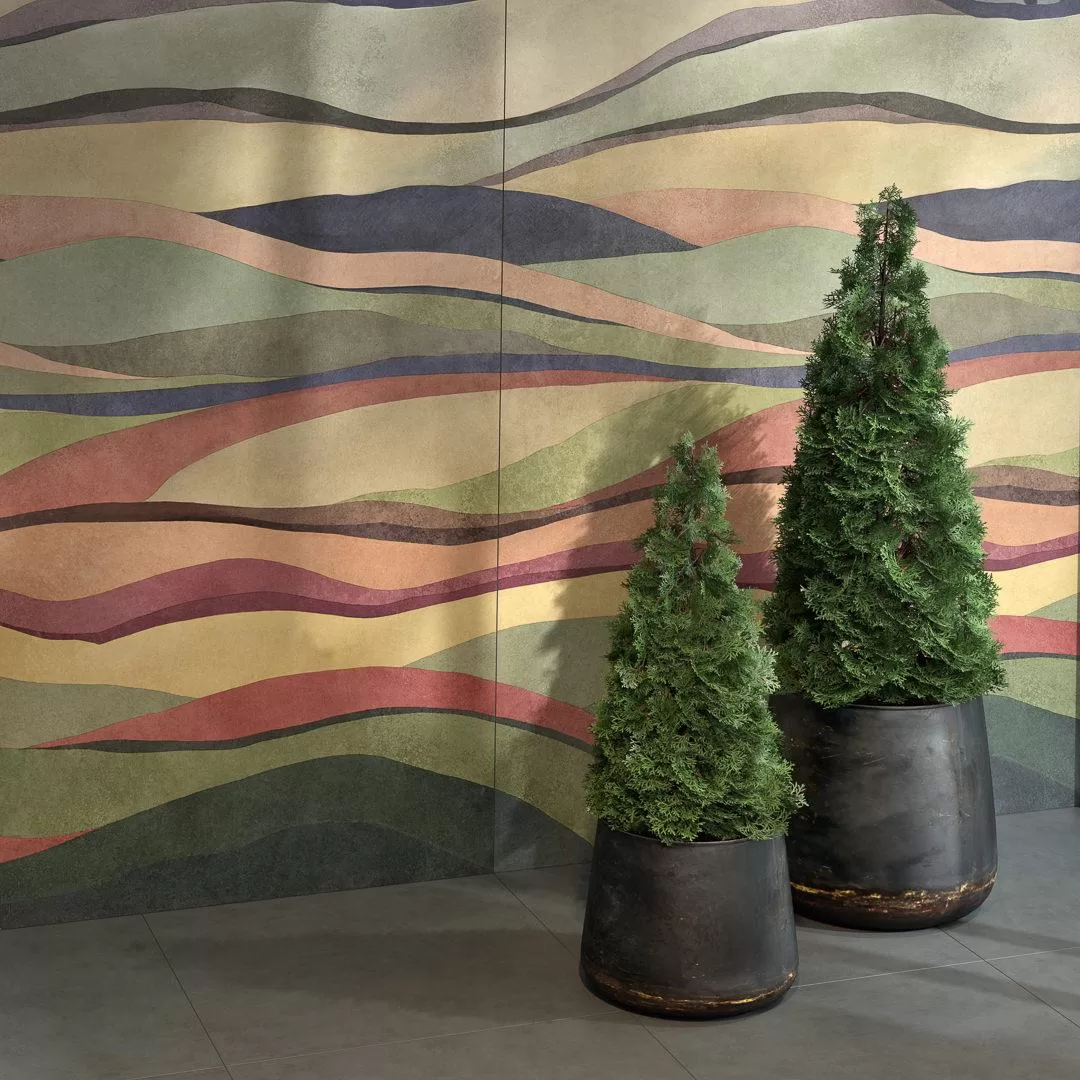 Керамогранит Kerama Marazzi Ковры Ковер Коллине матовый обрезной 119,5x238,5 Комбинированный, фото 3