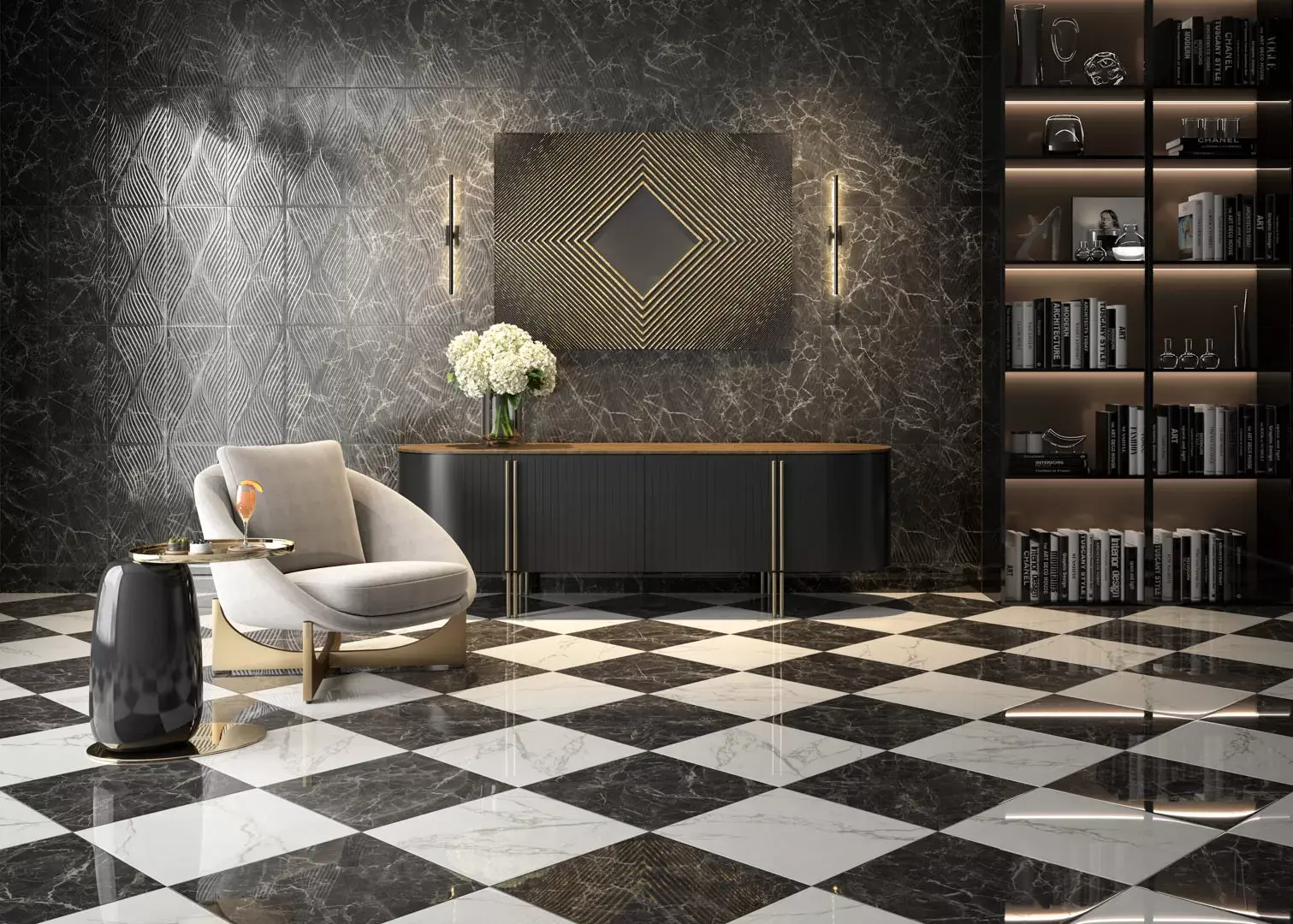 Керамическая плитка Kerama Marazzi Коррер белый глянцевый обрезной 30x60 Белый, фото 2