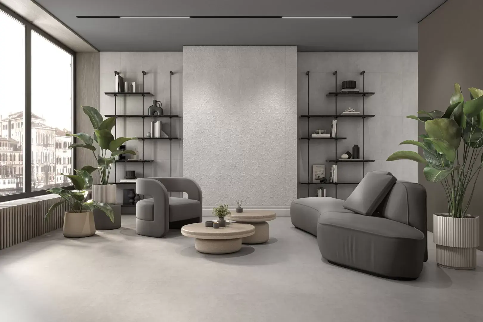Керамическая плитка Kerama Marazzi Догана бежевый светлый матовый обрезной 40x80 Бежевый, фото 1