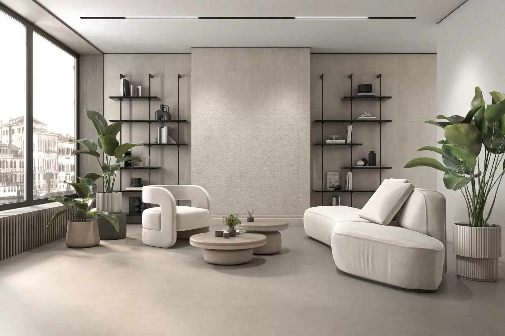 Керамическая плитка Kerama Marazzi Догана бежевый светлый матовый обрезной 40x80 Бежевый, фото 2