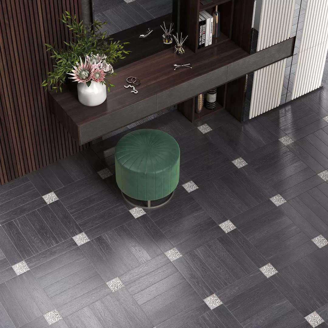 Керамогранит Kerama Marazzi Вяз серый9.9х40.2 Серый, фото 2