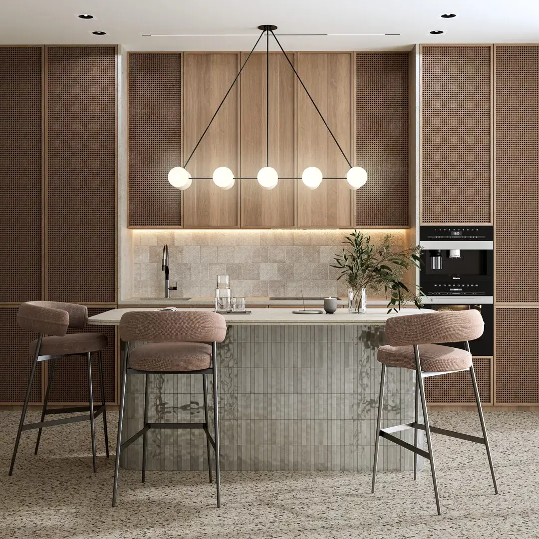 Керамическая плитка Kerama Marazzi Фес Декор мозаичный бирюзовый тёмный глянцевый 15x15x0,77 Бирюзовый, фото 1