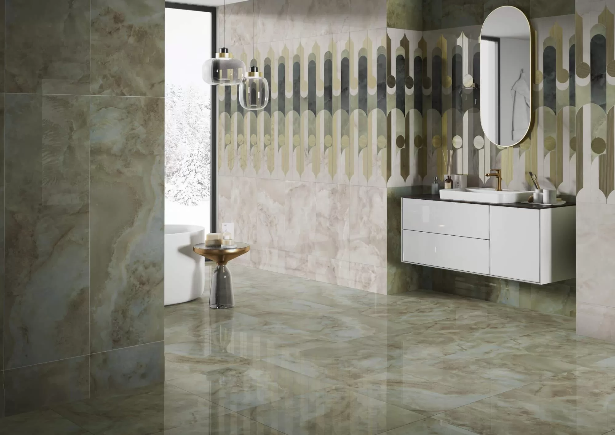 Керамическая плитка Kerama Marazzi Джардини Плинтус зеленый 20x40 Зеленый, фото 3