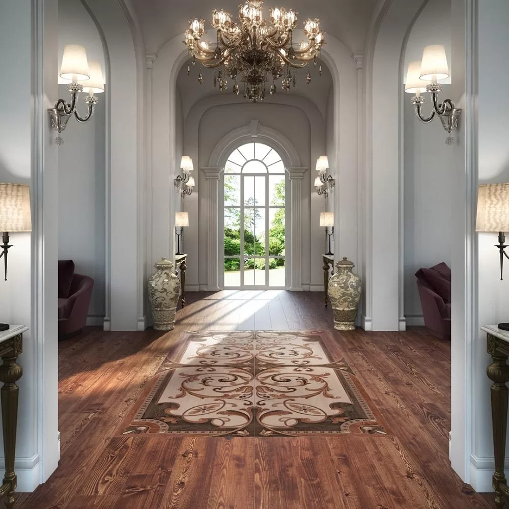 Керамогранит Kerama Marazzi Гранд Вуд беж обрезной 20x160 Коричневый, фото 1