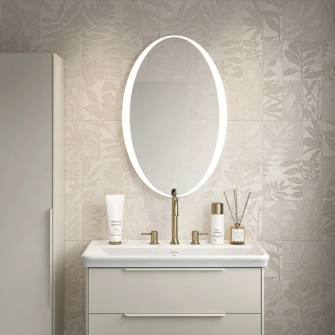 Керамическая плитка Kerama Marazzi Панно Грас бежевый светлый матовый обрезной (из 2-х частей 30x60x0,9) 60x60x0,9 Комбинированный, фото 1
