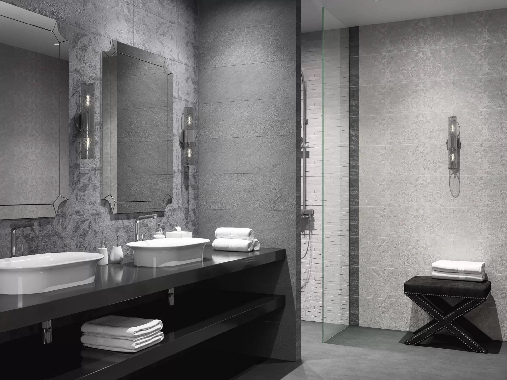 Керамогранит Kerama Marazzi Гренель серый темный обрезной 60x60 Серый, фото 1