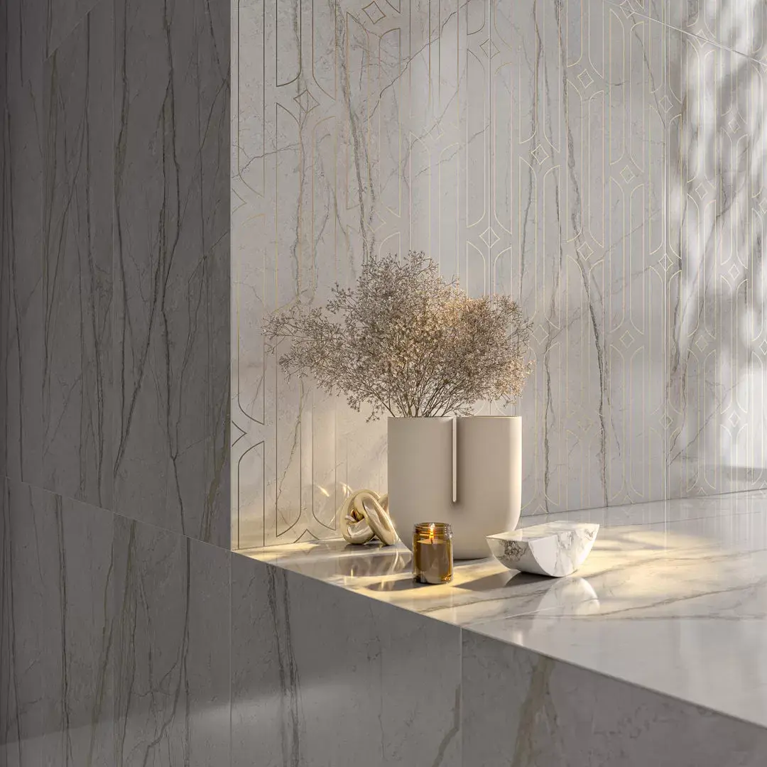 Керамогранит Kerama Marazzi Ифран серый светлый матовый обрезной 60x60x0,9 Серый, фото 3