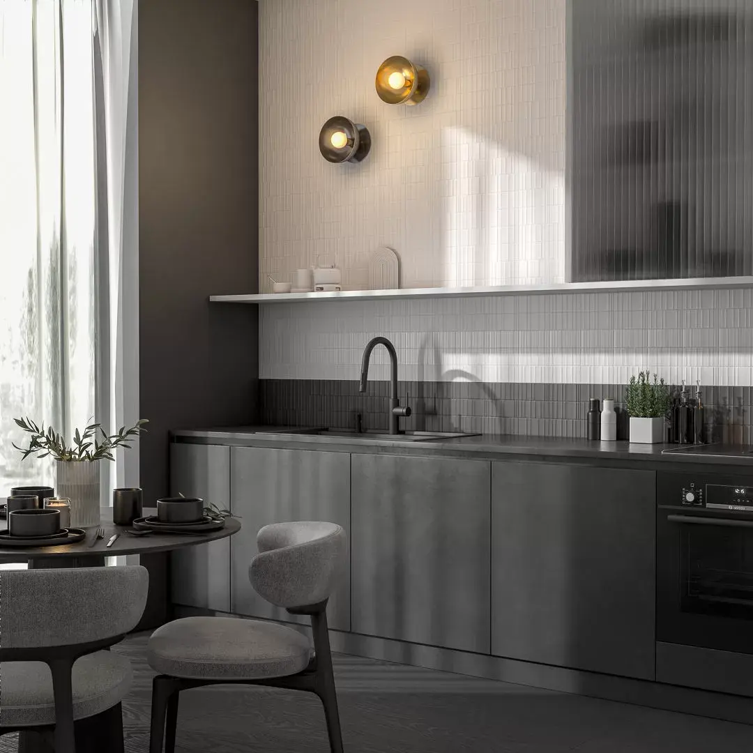 Керамическая плитка Kerama Marazzi Касба белый матовый структура 7,4x15x0,82 Белый, фото 3